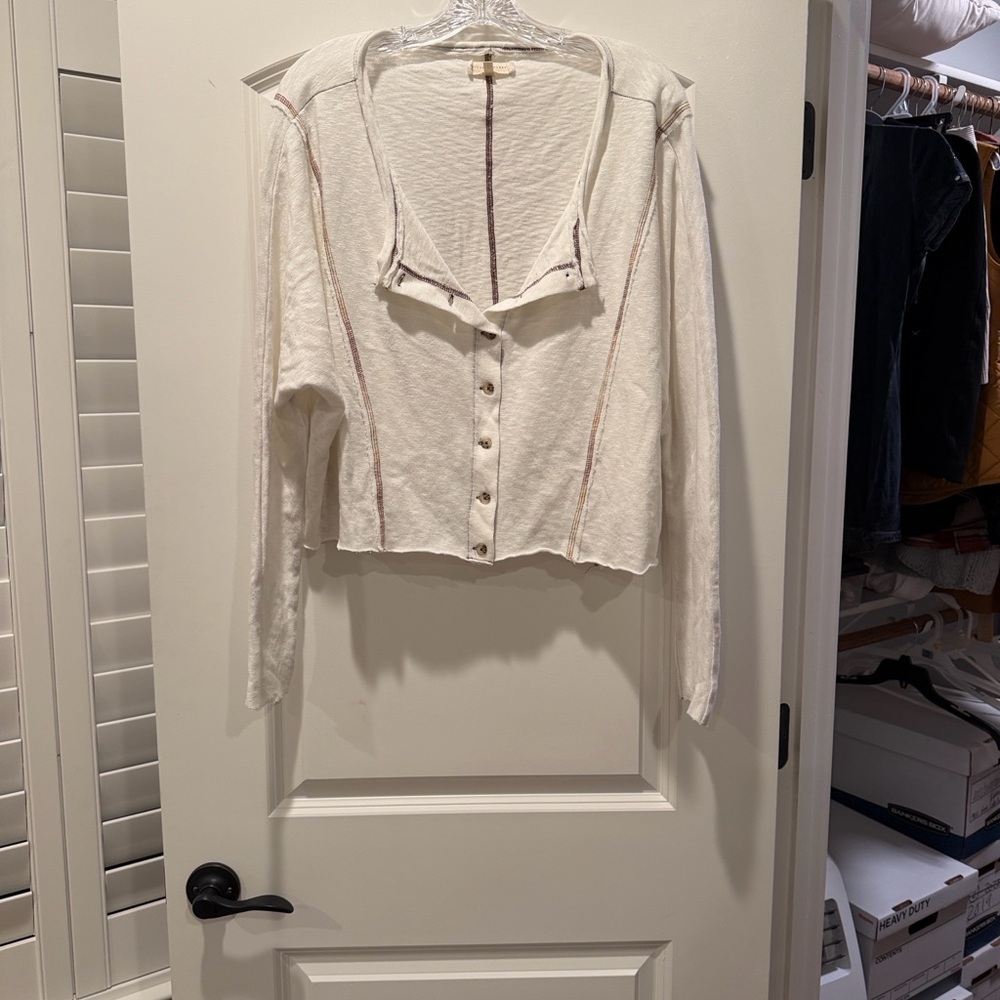 Gilded Intent Cream Knit Sweater